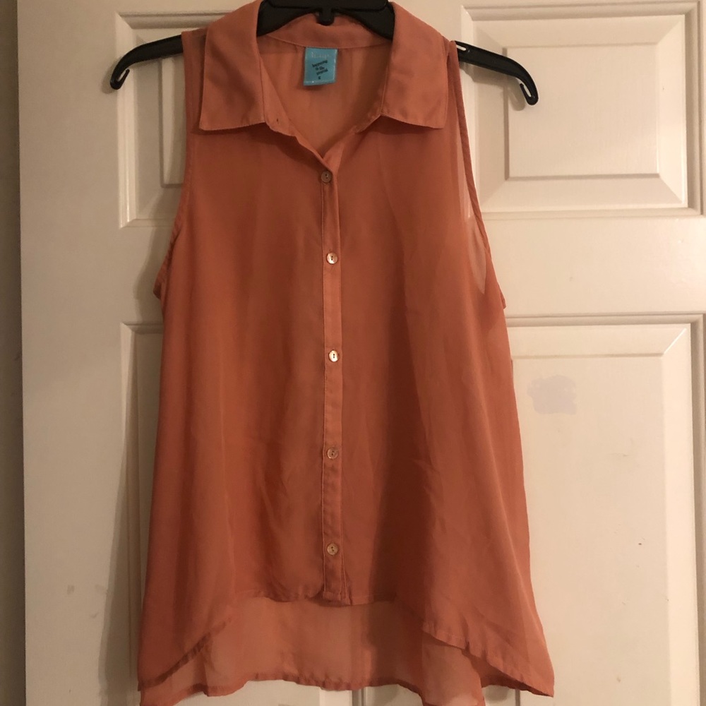 Cute Orange Tank Top from H.I.P
